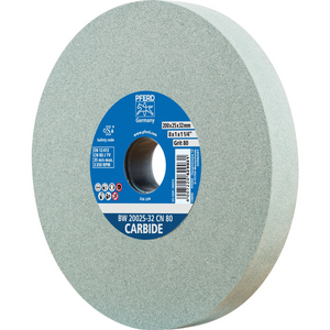 PFERD Bench grinding wheel BW 20025 32 CN 120 CARBIDE