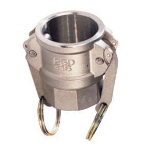 RACCORD A CAMES COUPLEUR INOX DN20 TYPE D F3/4 JT NBR