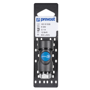 COUPLEUR AIR ISOB6 PLAST A-R BOUTON PS12 F1/4 SECU UE1 PLAQUE
