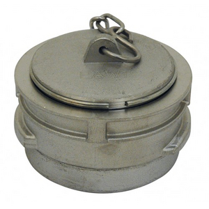 RACCORD SYMETRIQUE INOX A VERROU BOUCHON DN25 JOINT NBR CHAINETTE