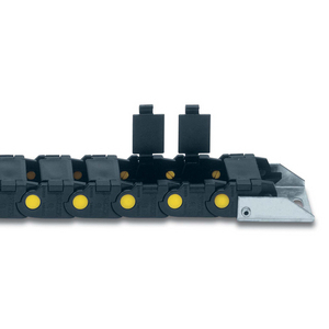 CATENA NYLON MOD. 300A C=025MM R=080MM CON ATTACCHI 300A025080 L=660MM + AN300A025KM