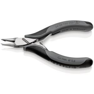 64 62 120 ESD Elektr.Vornschrägschn.ESD120mm Minischneide Knipex