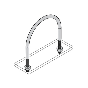 CAVALLOTTO PESANTE XCP 04 21,3-1/2 INOX AISI 304L CP-21.3-M5