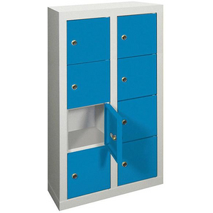 3110018550 Kleinfachschr. 8 Fächer Türen glatt, Wan