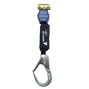 LONGE SIMPLE. MOUSQUETON A RAPPEL AUTOMATIQUE