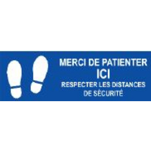 MARQUAGE AU SOL ANTIDERAPANT 450X150