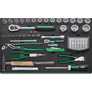 Assortment tools with tool trolley Stahlwille - ref. 98830177 - RUBIX UK