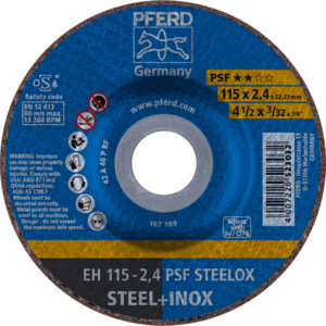 PFERD Cut off wheel EH 115 3,2 A 46 P PSF INOX/22,23
