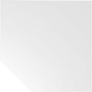 3610001035 Trapezeckplatte ws 1200x1200 mm H-Serie