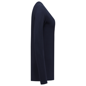 TRICORP T-SHIRT DAME LANGE MOUW 101010 MARINE MT S