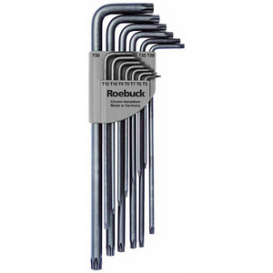SET DI CHIAVI PER VITI A TESTA CAVA TORX LUNGHE NUMERO DI ELEMENTI 13 4971694