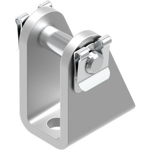 CHAPE ARRIERE FEMELLE ACIER AB3 VERIN ISO D12/D16