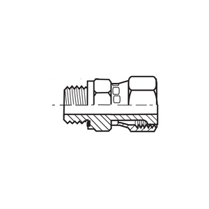 RACCORDO DIRITTO FEMM GIR 11/16 -18 G 3/8 RK2160-10-17 RK2160-10-17