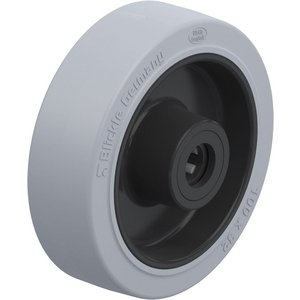 POEV 100/12R-SG Schwerlast-Rad mit Elastik-Vollgummireifen