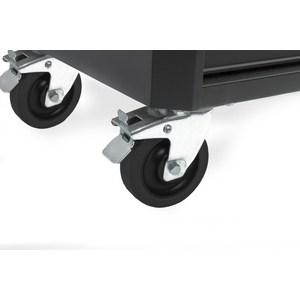CARRELLO NERO A 6 CASSETTI VUOTO CON SISTEMA ANTIRIBALTAMENTO 898964
