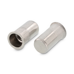 ECROU A SERT. TF 6 BORGNE - INOX A2 102426 235