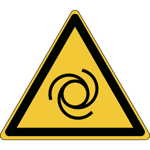 SEGNALETICA DI SICUREZZA ISO â ATTENZIONE AVVIO AUTOMATICO 828989 PIC W018-TRI 315-PP-CRD/1