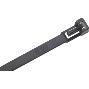 9563640017 Kabelbinder Nylon sw 280x7,5mm a100Stück lösbar SapiSelco