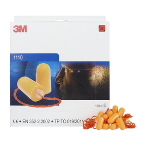 GEHÖRSCHUTZSTÖPSEL 1100 100 PP30160001, Pack 100 Paar