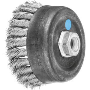PFERD Threaded cup brush, knotted TBG 100/M14 INOX 0,35