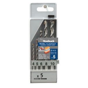 SET 5 PUNTE PER CALCESTRUZZO MULTIX 853476