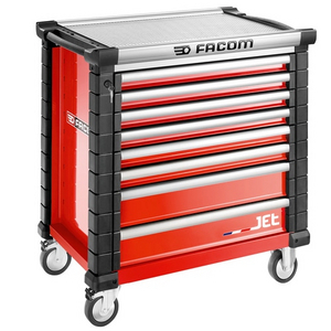 FACOM GEREEDSCHAPSWAGEN 8 LADEN M4 ROOD JET.8M4A