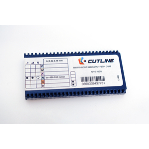 ECO-CUTLINE INSERT FOR ALUMINIUM XCGT 040104FR-TF37P CU15 891117