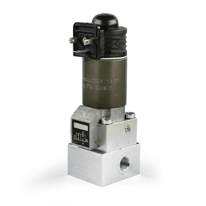 ELETTROVALVOLA 2/2 NC 1/4G MAX 500 BAR 24VDC 161-110-031+924