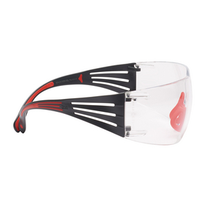 SF401SGAF-RED SECUREFIT 400 OCCHIALE LENTE IN PC TRASPARENTE, SCOTCHGARD, MONTATURA ROSSO/GRIGIO, 7100148026