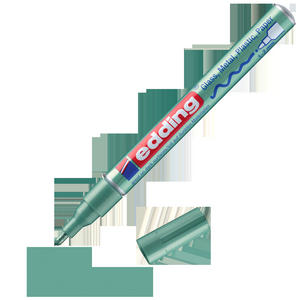 EDDING LAKMARKER RONDE PUNT 1-2MM 751 GROEN 074 META.