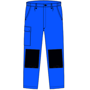 PANT CT BUGATTI GENOUILLERE T48 ENTREJAMBE 80