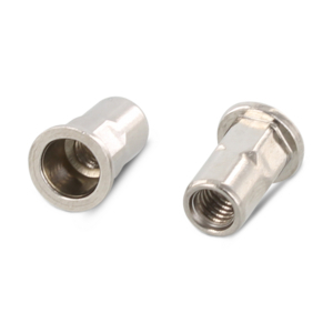 ECROU A SERT. TETE PLATE 10X22 TIGE HEX. INOX A2 1029210 22