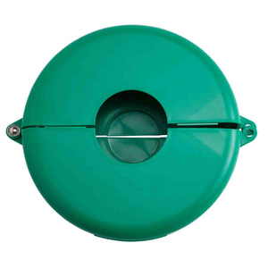 PACK 1 STANDARD GATE VALVE LOCKOUT 6.5-10 GREEN 065598-GATE VALVE LOCKOUTS GVLO 6.5-10 GREEN