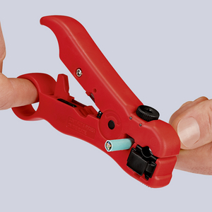 16 60 06 SB Knipex Abisolierwerkzeug fuer Koax-Kabel