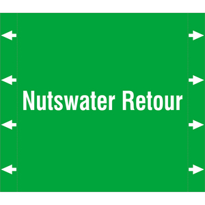 BRADY LEIDINGMERKER 240X210 NUTSWATER RETOUR