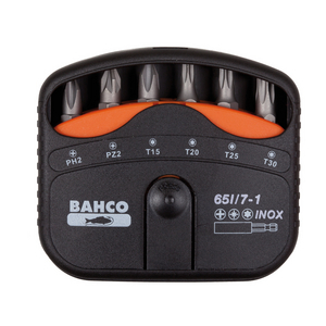 BAHCO BITSET 1/4 25MM RVS 7D 65I/7-1
