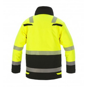 HYDROWEAR PARKA ISO20471 UDDEL 072398 FLUO GEEL/ZWART MT S