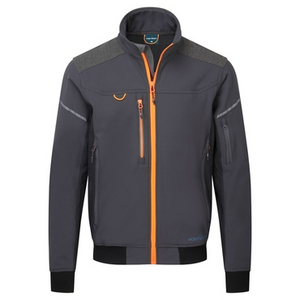PORTWEST BOMBER SOFTSHELL EV4 METAAL GRIJS MT M