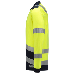 TRICORP POLOSHIRT MULTINORM 203003 FLUO GEEL/INKT BL MT 3XL