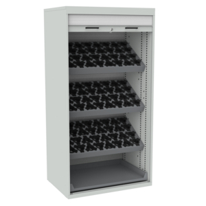 ARMOIRE CN RIDEAU ISO/SK30-40-50 1950X1005X690, 96 PORTE-OUTILS
