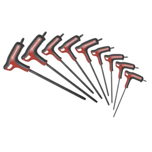 SET DI 9 CHIAVI MASCHIO CON IMPUGNATURA TORX TESTA SFERICA 89TXA.HO9