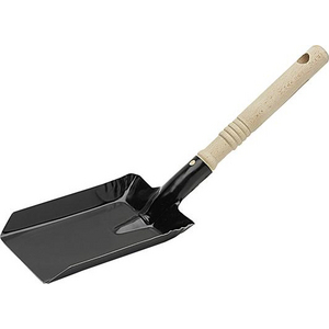 3510200025 Metall-Kohleschaufel schwarz 11,5 cm bre