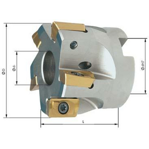 9229990520 Eckmesserkopf 90G. o.IK. D 40mm Z 4 f.AP