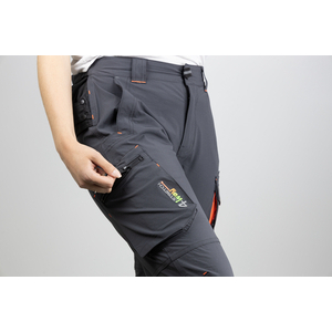 PANTALON STRETCH 4 WAY T46 GRIS NUIT FEMME