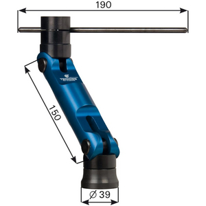 9377500100 5D Werkstückanschlag 150mm Tschorn