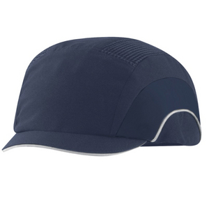 CAPPELLINO DI SICUREZZA HARDCAP A1+ VISIERA MICRO 2,5 CM NAVY ABT000-002-100