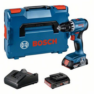 BOSCH ACCU SCHROEFBOORMACHINE GSR 18V-45 2X2AH 06019K3203