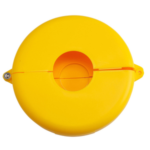 SISTEMI DI CHIUSURA PER VALVOLE A SARACINESCA 065593 GATE VALVE LOCKOUTS GVLO 6.5-10 YELLOW