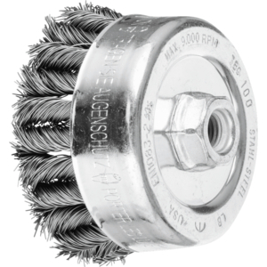 PFERD Threaded cup brush, knotted TBG 100/M14 CT ST 0,50