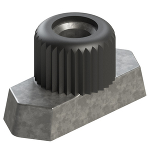EO RAIL NUT M6X1 ZINC PLATED TMA/TMB1VERZX